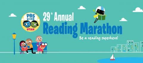 29th Annual Reading Marathon by PBS Kids advertisement 