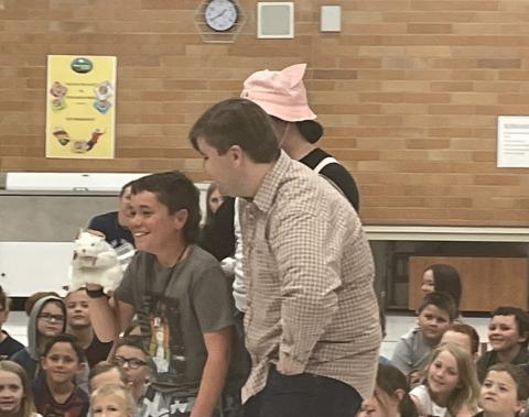 Park View Students helping UVU theater company perform Charlotte’s Web