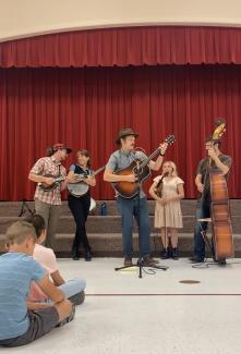 Fiddle Tunes String Band performing 